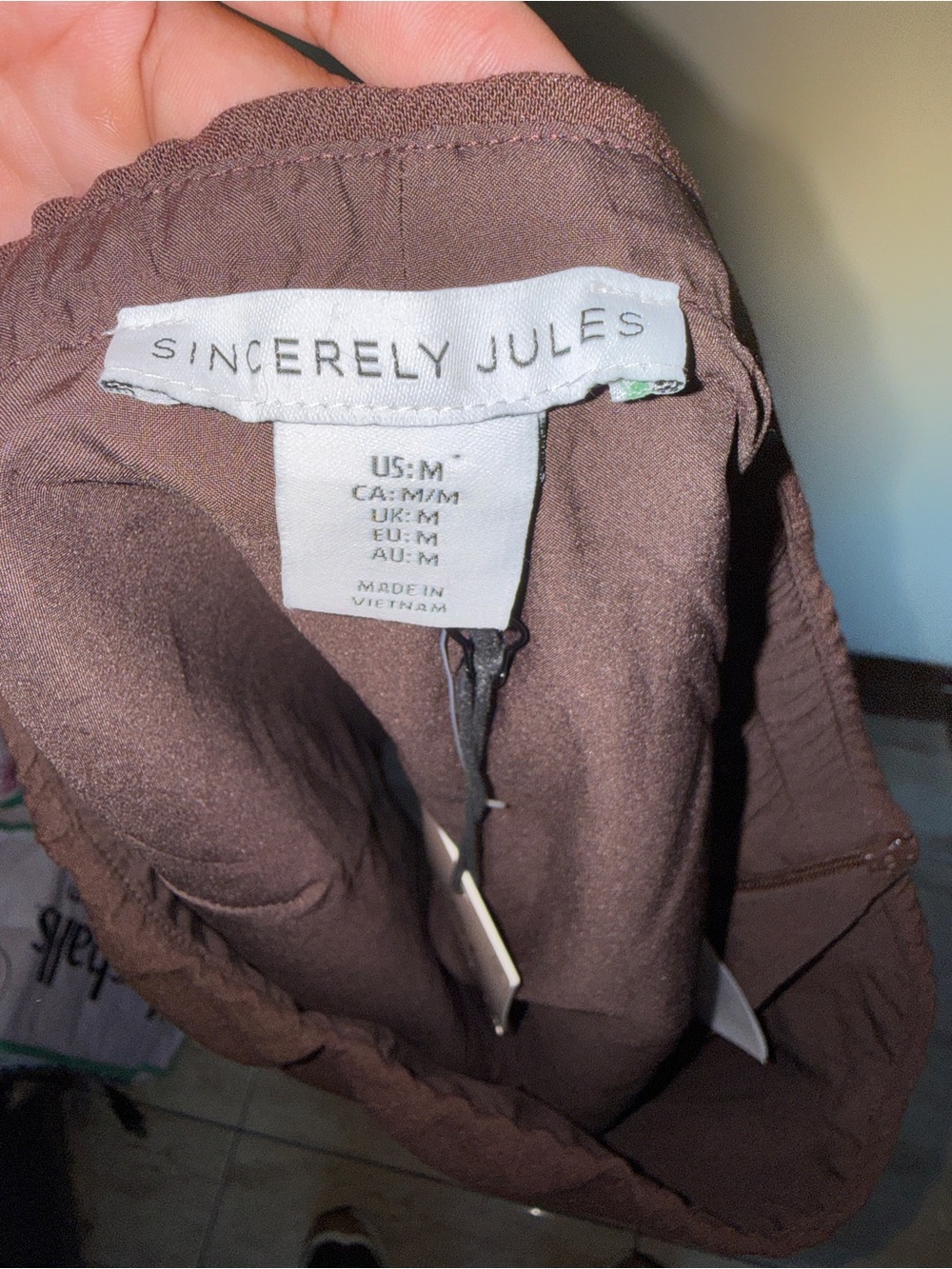 Sincerely Jules Men's Joggers — Brown